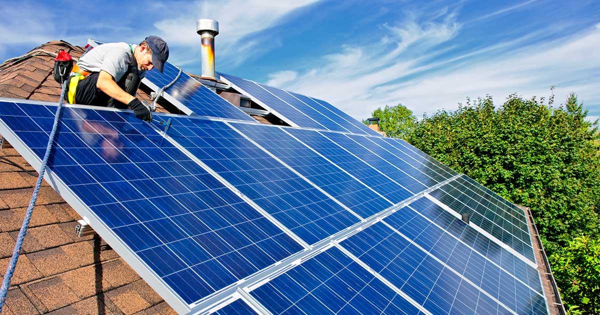 الطاقة الشمسية - خدمات التفتيش النهائي التثبيت