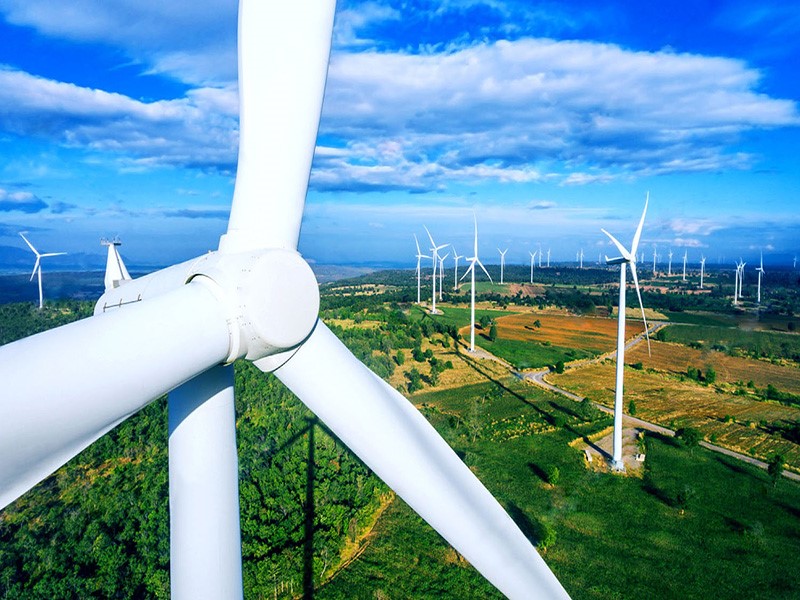 Фаза установки ветровой турбины - охрана здоровья, безопасность и охрана окружающей среды