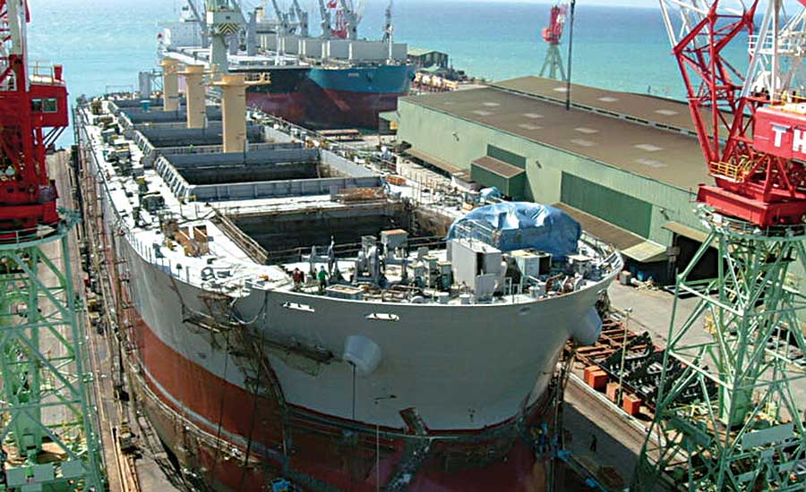 Monitoraggio della riparazione del cantiere navale